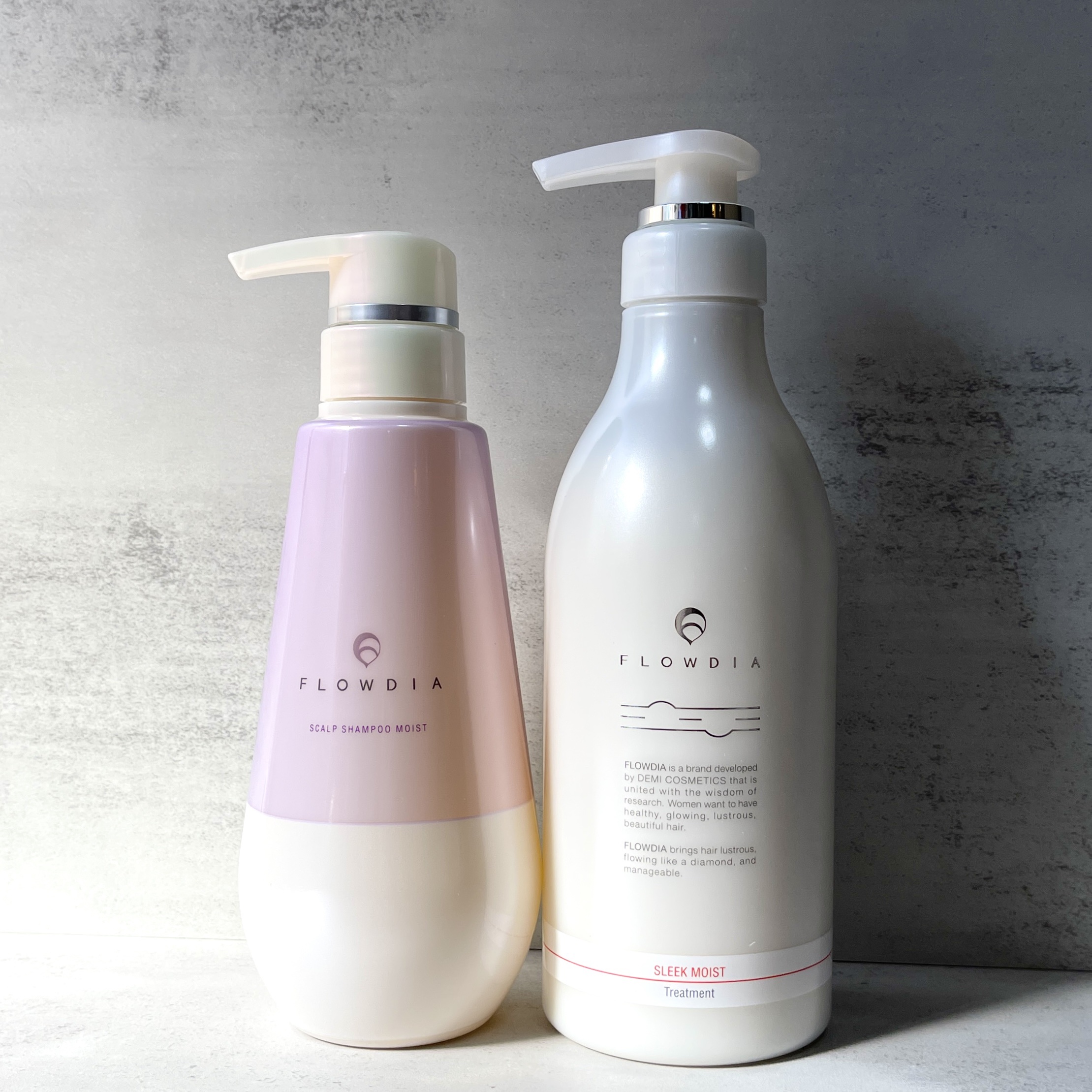 トリートメントスリークモイスト/FLOWDIA/洗い流すヘアトリートメントを使ったクチコミ（1枚目）