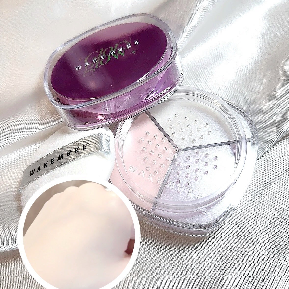 ソフトブラーリングアイパレット/wakemake/アイシャドウパレットを使ったクチコミ(9枚目)