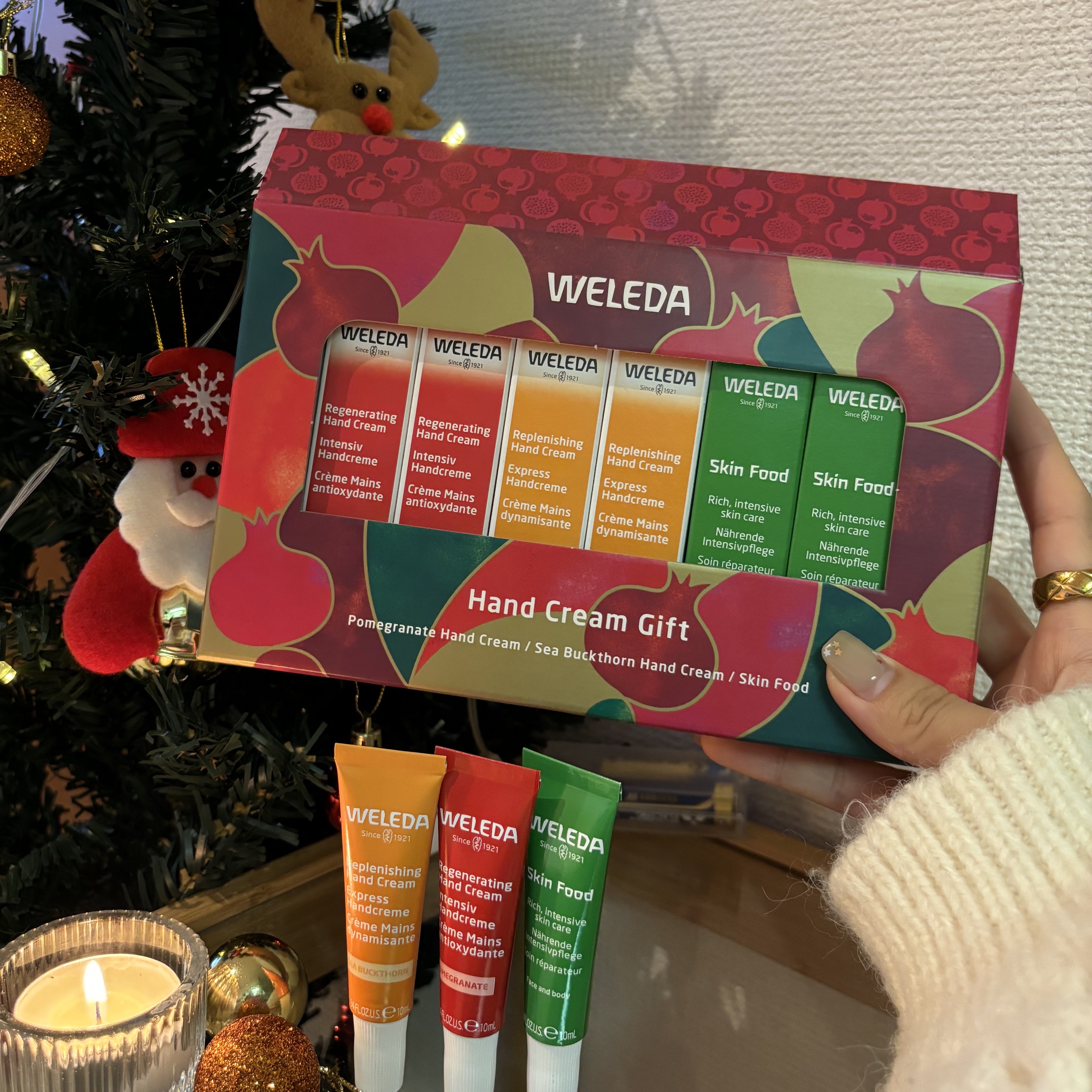 ヴェレダ ハンドクリーム ギフト/WELEDA/ハンドクリームを使ったクチコミ（3枚目）