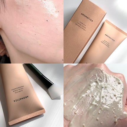 オレンジクレンジングシャーベット/AROMATICA/クレンジングバームを使ったクチコミ(6枚目)