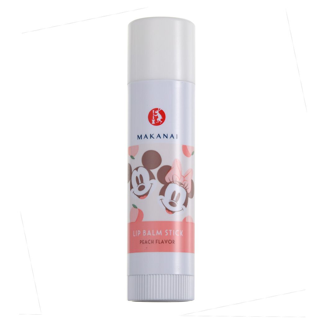 なめらかリップクリーム ミッキー&ミニーデザインの桃の香り まかないこすめ