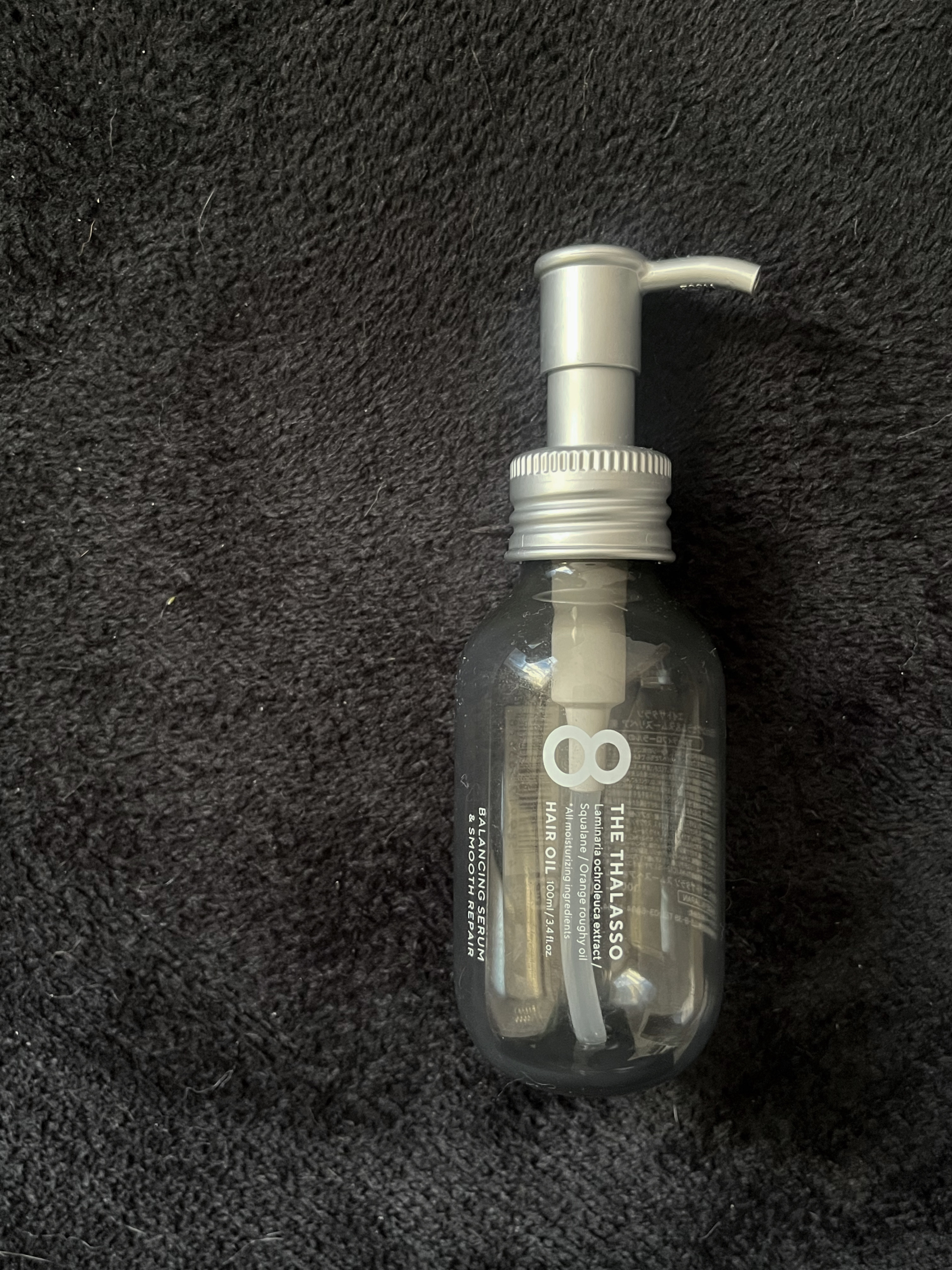 エイトザタラソ バランシングセラム＆スムースリペア 美容液オイル 100ml/エイトザタラソ/ヘアオイルを使ったクチコミ（1枚目）