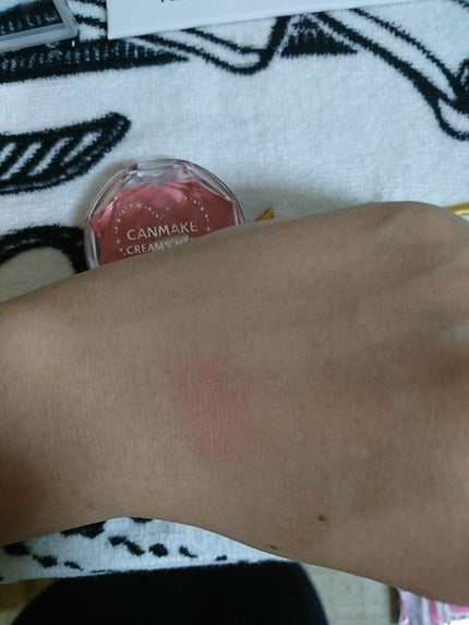クリームチーク/キャンメイク/ジェル・クリームチークを使ったクチコミ(3枚目)