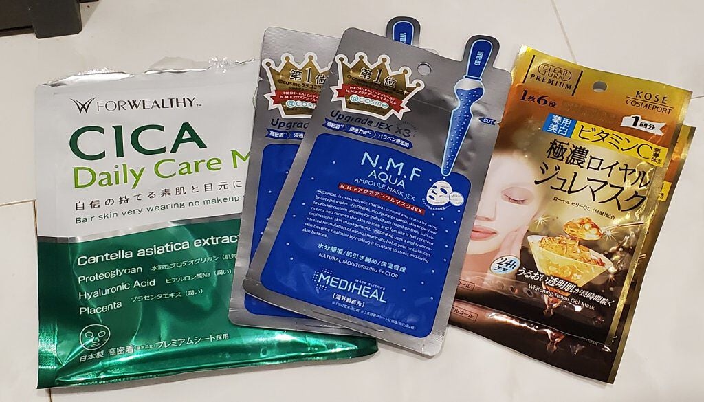 N.M.FアクアアンプルマスクJEX/MEDIHEAL/シートマスク・パックを使ったクチコミ(1枚目)