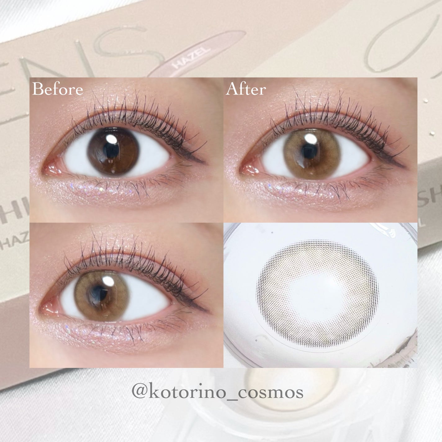 FrenchShine1day/OLENS/ワンデー(1DAY)カラコンを使ったクチコミ(7枚目)