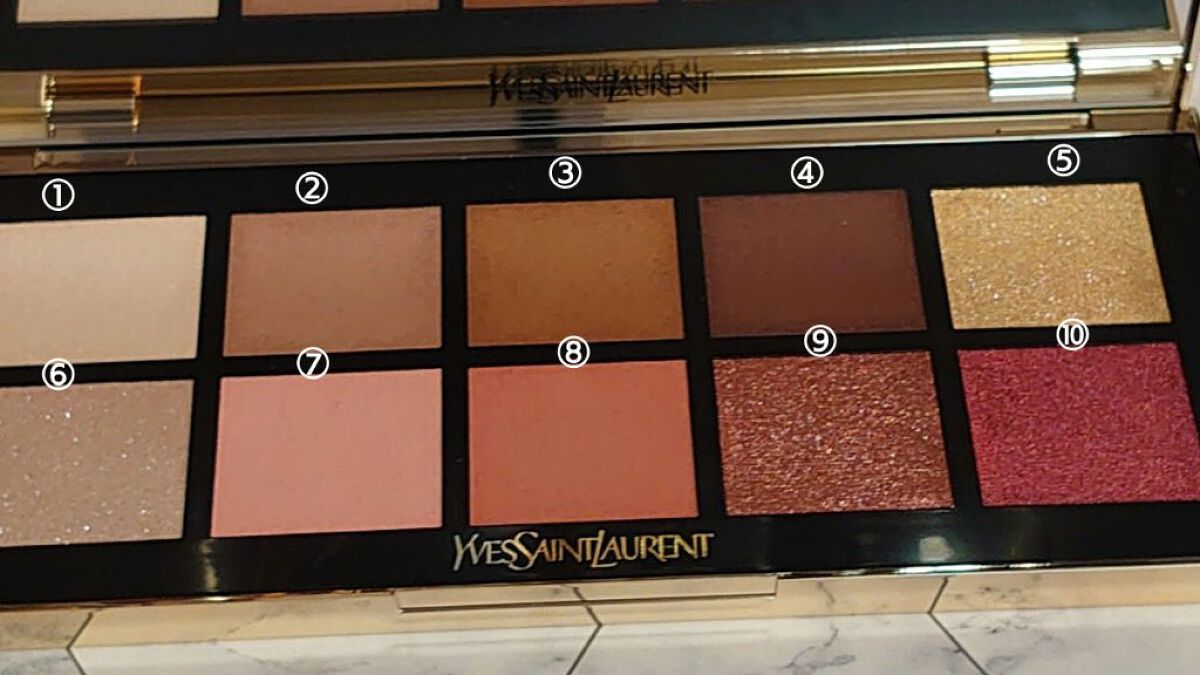 公式 YSL NUDE DESERT クチュールカラークラッチ 5 アイシャドウ