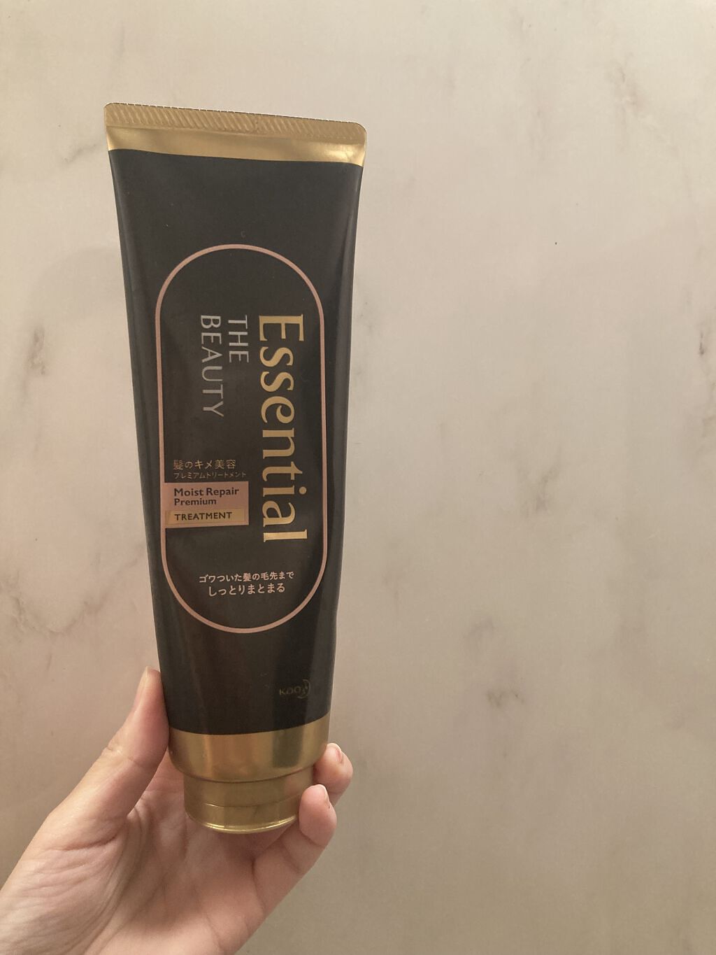 THE BEAUTY 髪のキメ美容プレミアムトリートメント＜モイストリペアプレミアム＞/エッセンシャル/洗い流すヘアトリートメントを使ったクチコミ（1枚目）