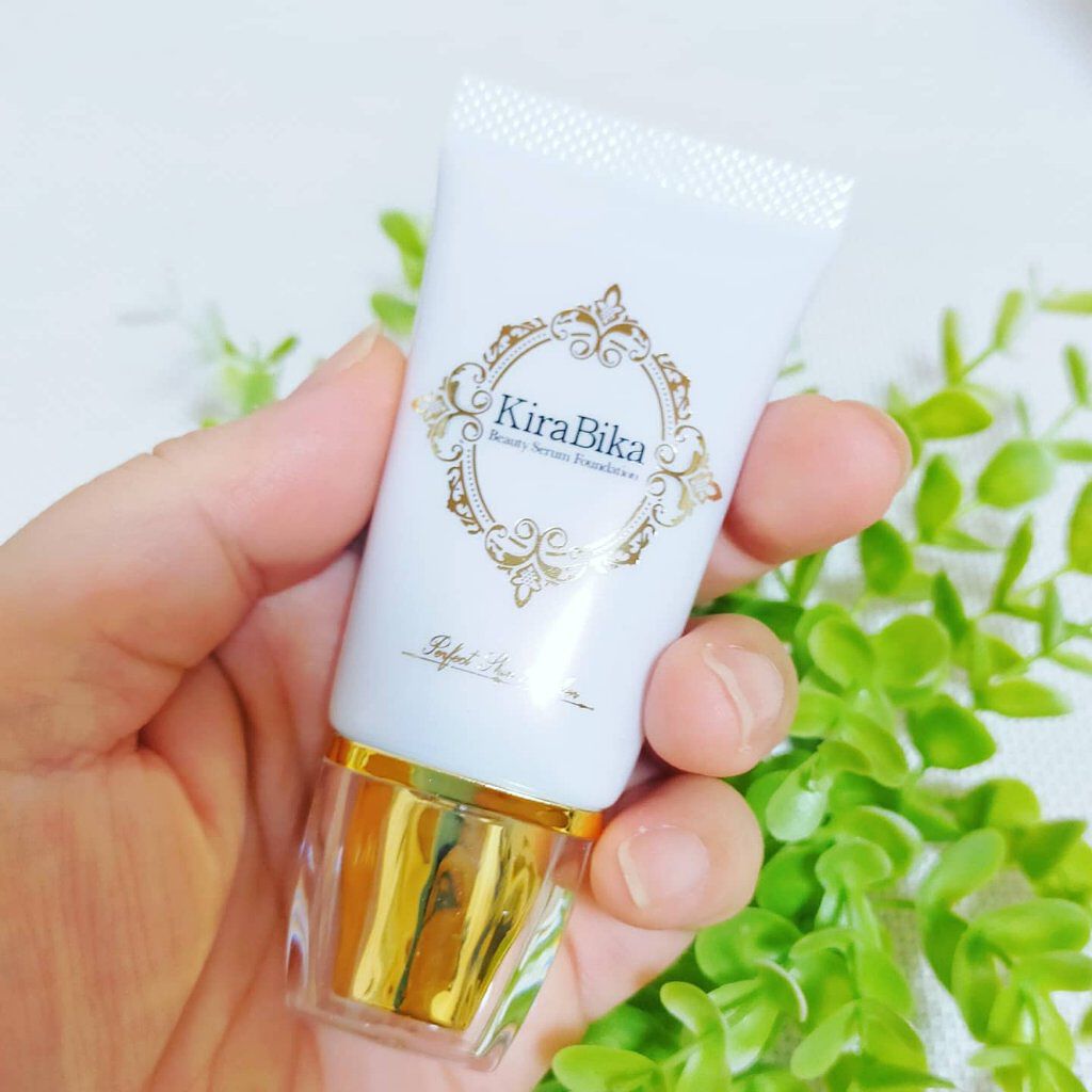 きらびか　ビューティーセラムファンデーション/KiraBika/リキッドファンデーションを使ったクチコミ（2枚目）