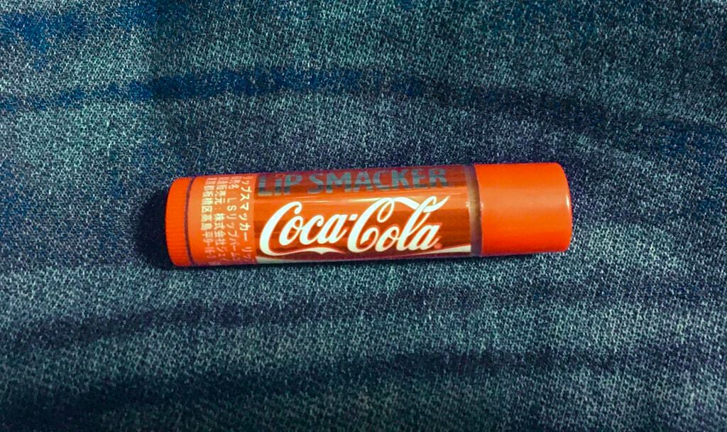 リップスマッカーリップバーム コカコーラ/LS リップバームコカコーラ/リップバームを使ったクチコミ(1枚目)