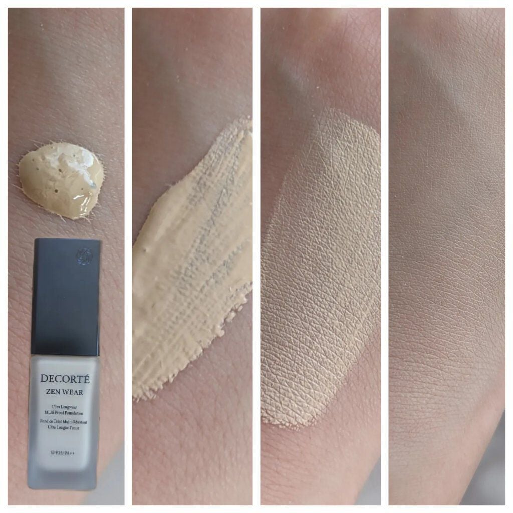 ゼン ウェア フルイド/DECORTÉ/リキッドファンデーションを使ったクチコミ(3枚目)