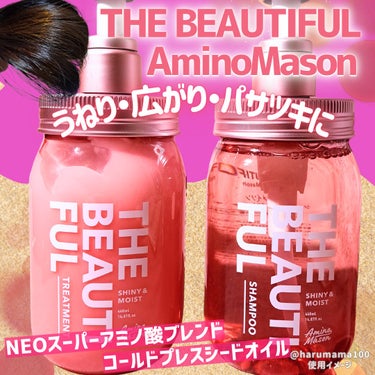 シャイニー＆モイスト シャンプー／ヘアトリートメント シャンプー本体440ml/アミノメイソン/シャンプー・コンディショナーを使ったクチコミ（1枚目）