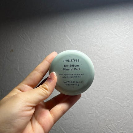 ノーセバム ミネラルパクト N/innisfree/プレストパウダーを使ったクチコミ(1枚目)