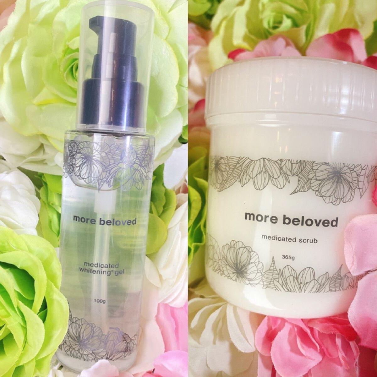 薬用ボディスクラブ/morebeloved/ボディスクラブを使ったクチコミ（2枚目）