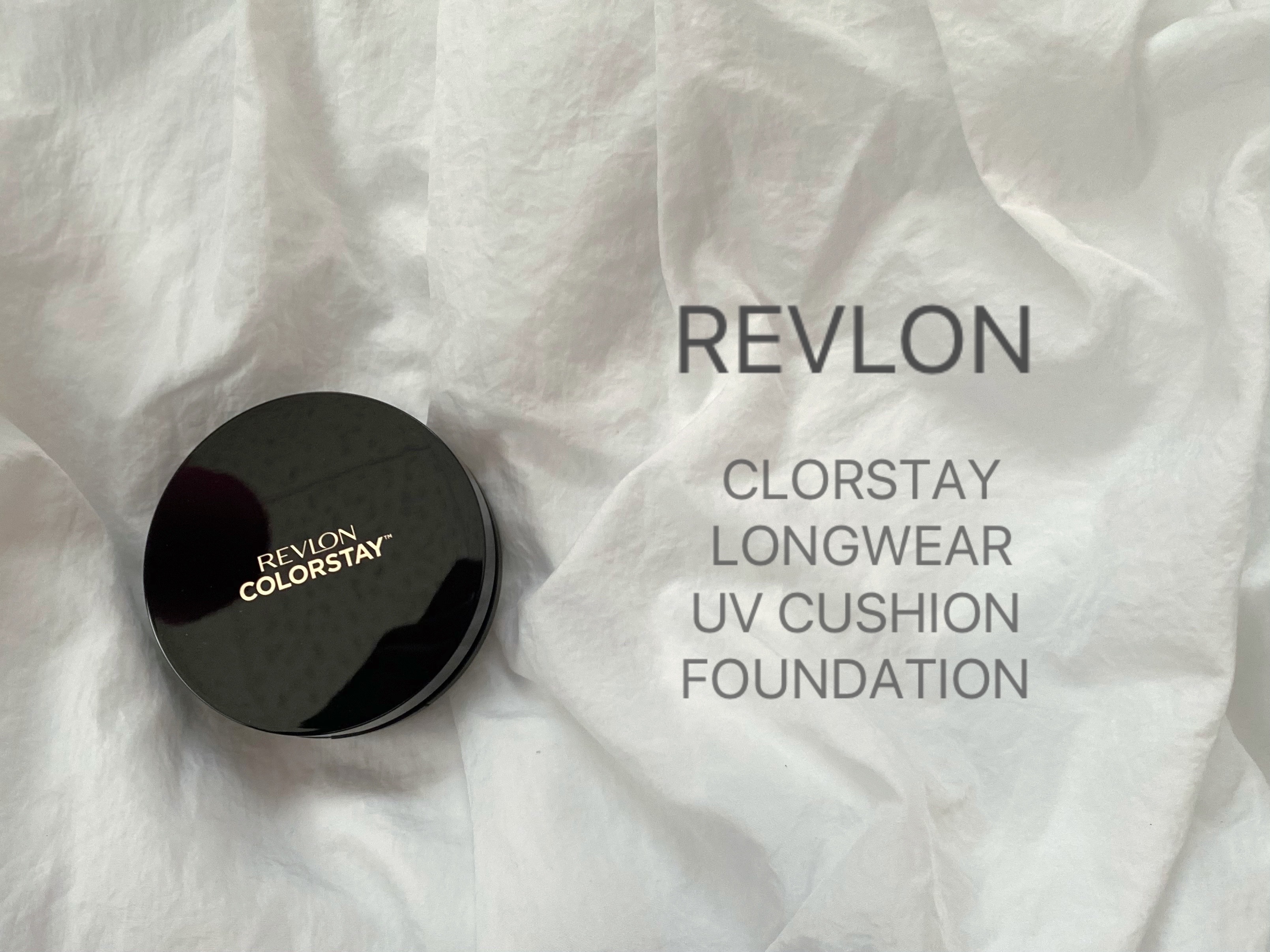 レブロン カラーステイ ロングウェア UV クッション ファンデーション/REVLON/クッションファンデーションを使ったクチコミ（1枚目）