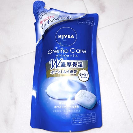 ニベア クリームケア ボディウォッシュ ヨーロピアンホワイトソープの香り 詰替 360ml/ニベア/ボディソープを使ったクチコミ(2枚目)