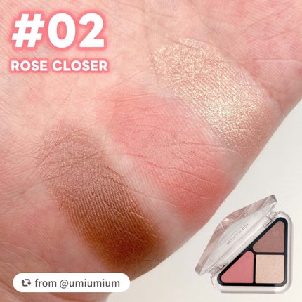 エッセンシャル シャドウ タップ/CLIO/アイシャドウパレットを使ったクチコミ(4枚目)