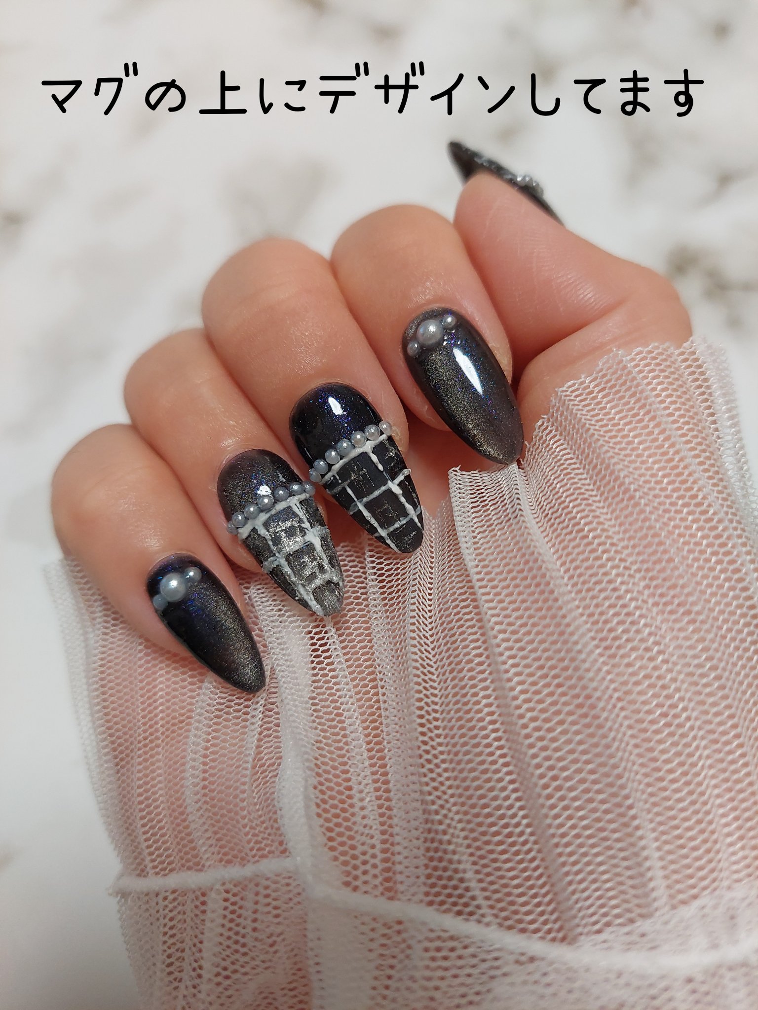 ジェルネイル（ライト対応）/セリア/ジェルネイルを使ったクチコミ（2枚目）