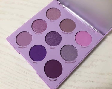 Lilac You A Lot Shadow Palette/ColourPop/パウダーアイシャドウを使ったクチコミ（2枚目）