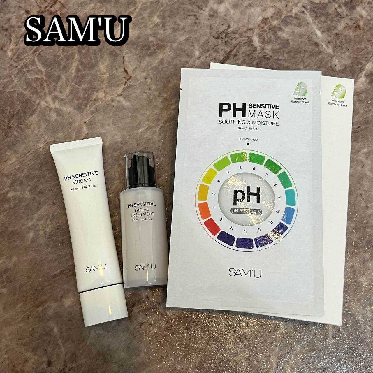 サミュ PHセンシティブフェイシャルトリートメント/SAM'U/美容液を使ったクチコミ（1枚目）