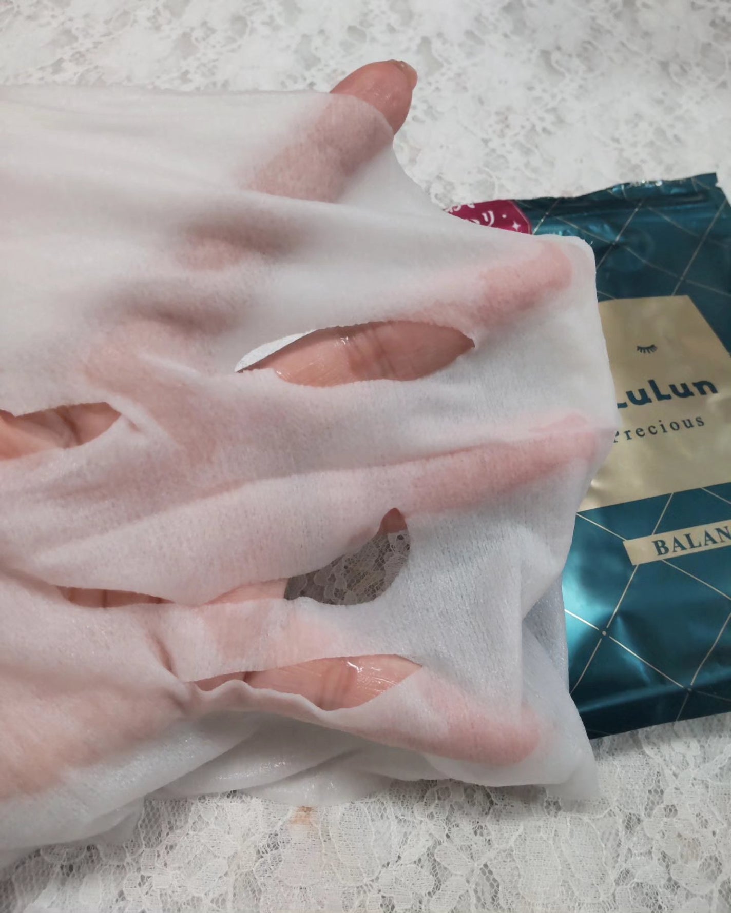 ルルルンプレシャス GREEN(バランス)【旧】/ルルルン/シートマスク・パックを使ったクチコミ(4枚目)