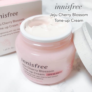 チェリーブロッサム トーンアップ クリーム UV/innisfree/フェイスクリームを使ったクチコミ（1枚目）