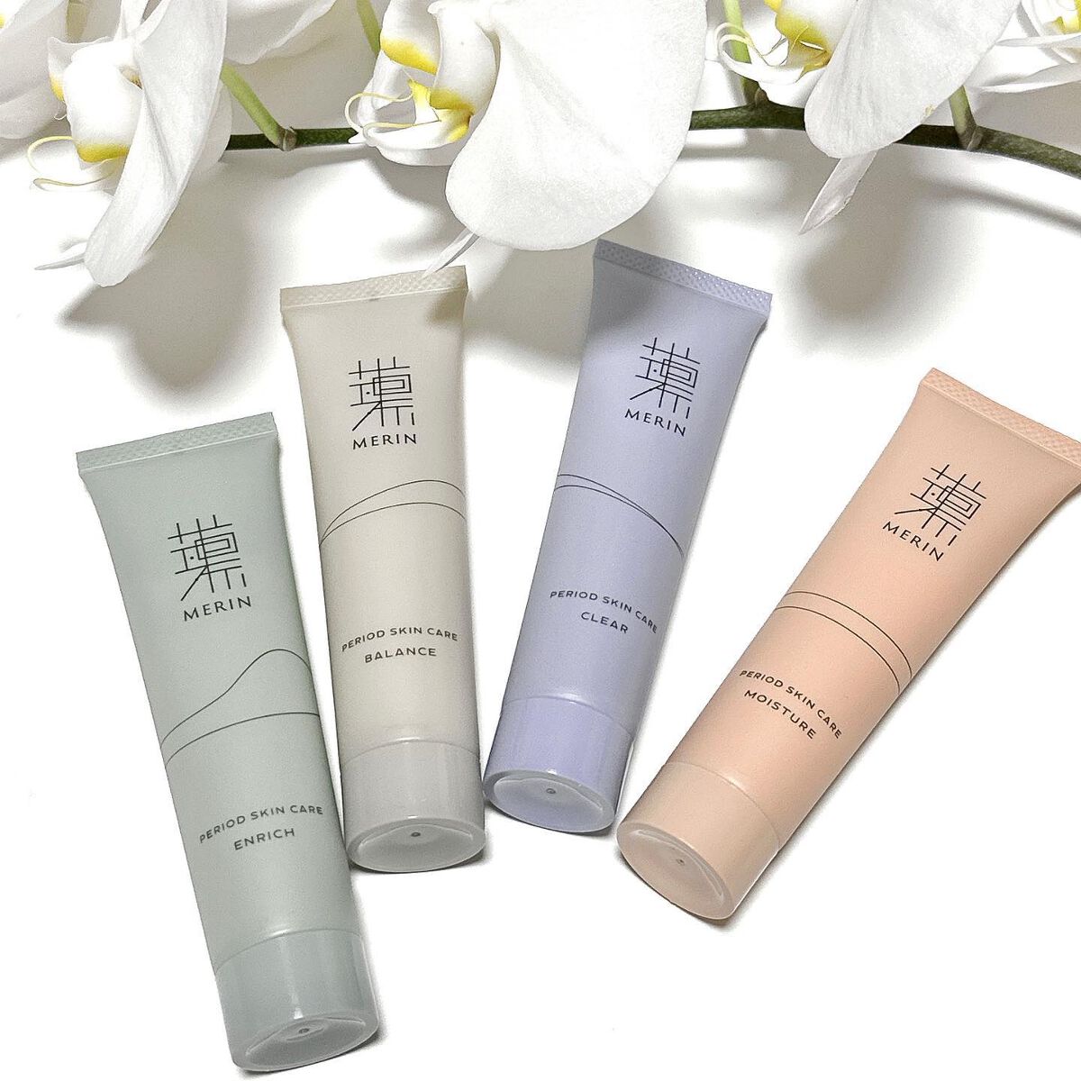 ピリオドスキンケア 美容ジェルクリーム マンスリーセット /MERIN/スキンケアキットを使ったクチコミ(1枚目)