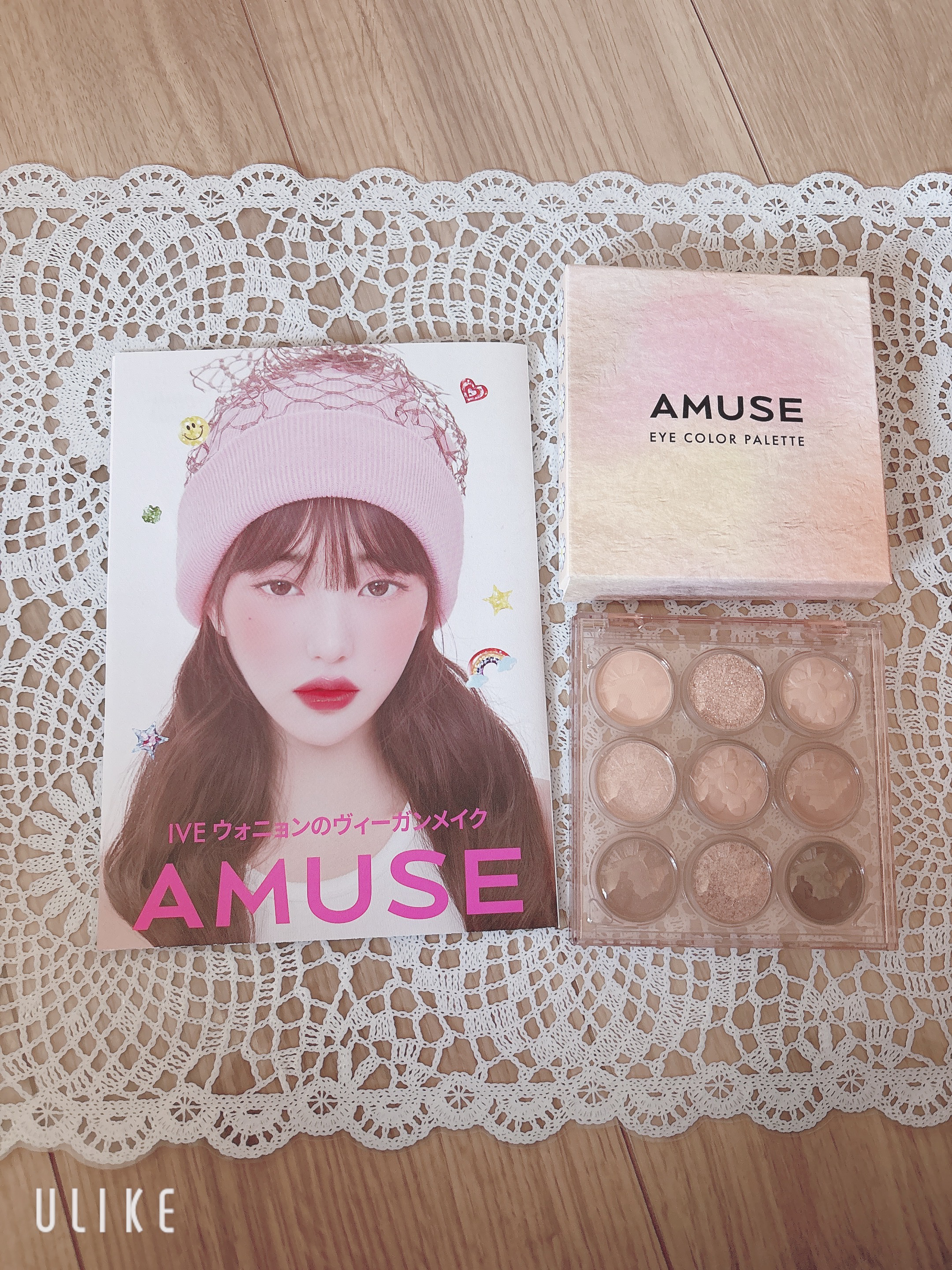 アイカラーパレット 03 デイジー/AMUSE/アイシャドウパレットを使ったクチコミ（1枚目）