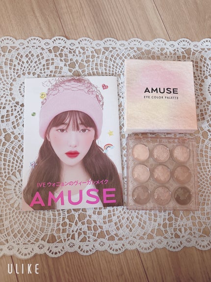 アイカラーパレット/AMUSE/アイシャドウパレットを使ったクチコミ(1枚目)