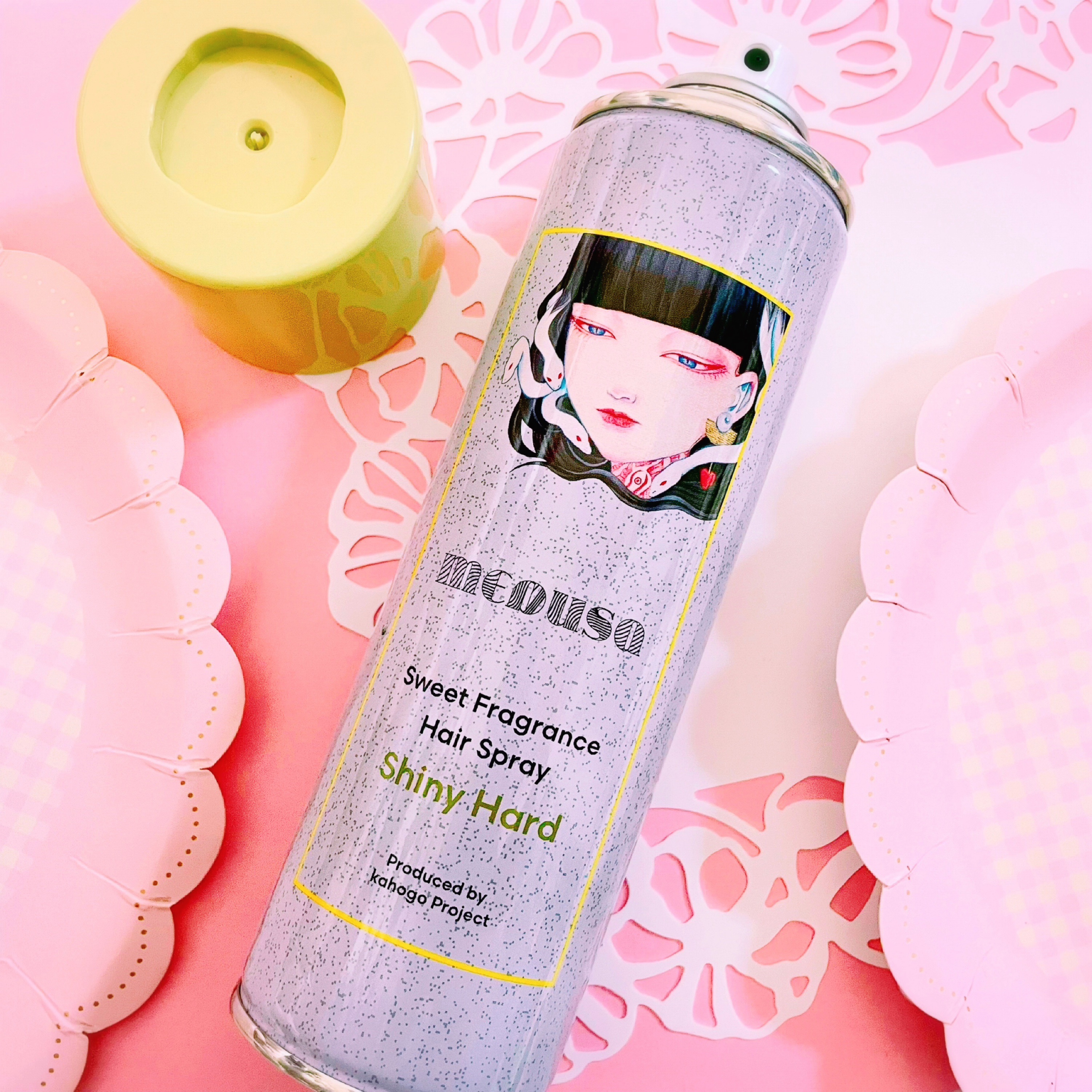 スウィートフレグランスヘアスプレー シャイニーハード/メドゥーサ/ヘアスプレーを使ったクチコミ（1枚目）