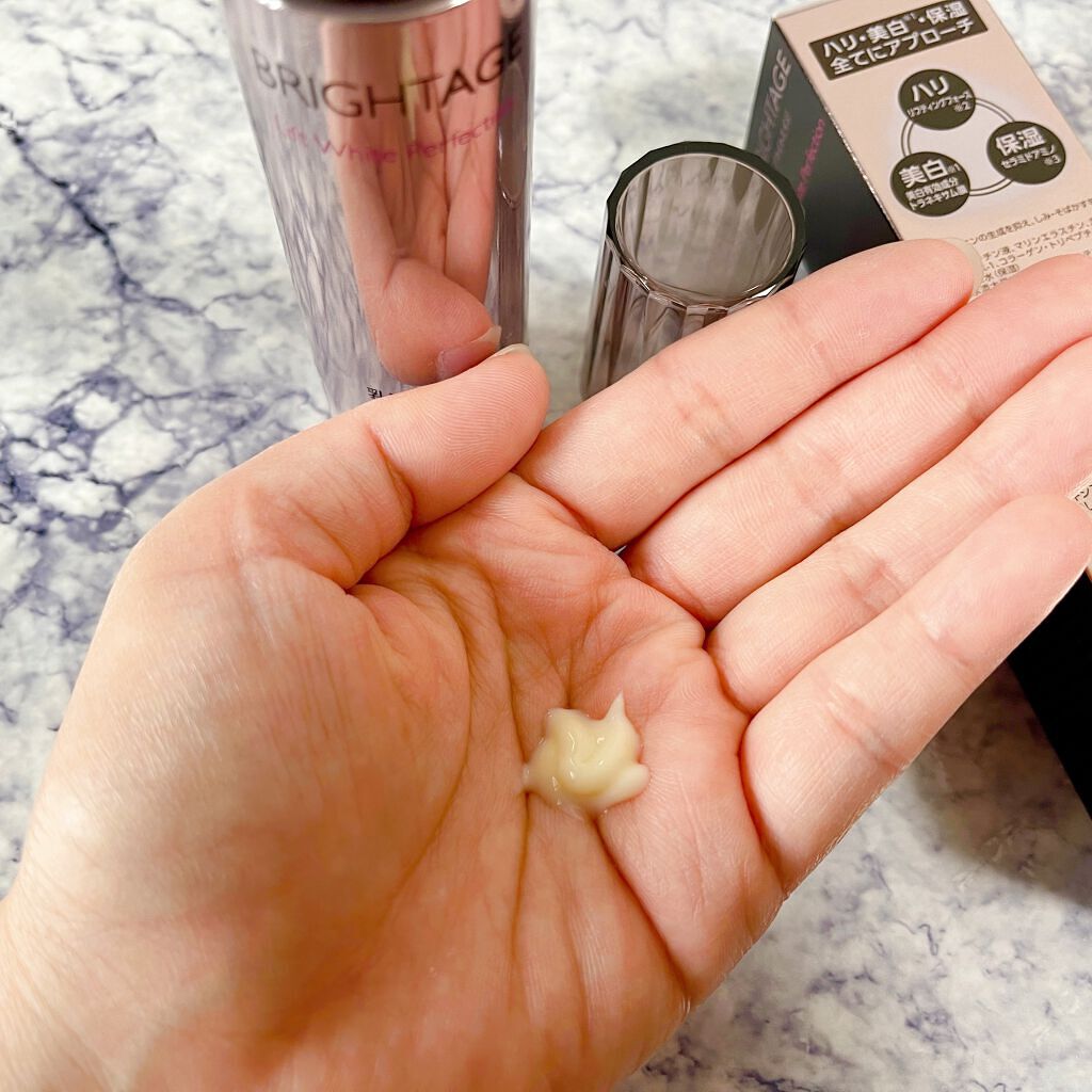 リフトホワイト パーフェクション/BRIGHTAGE/美容液を使ったクチコミ(3枚目)