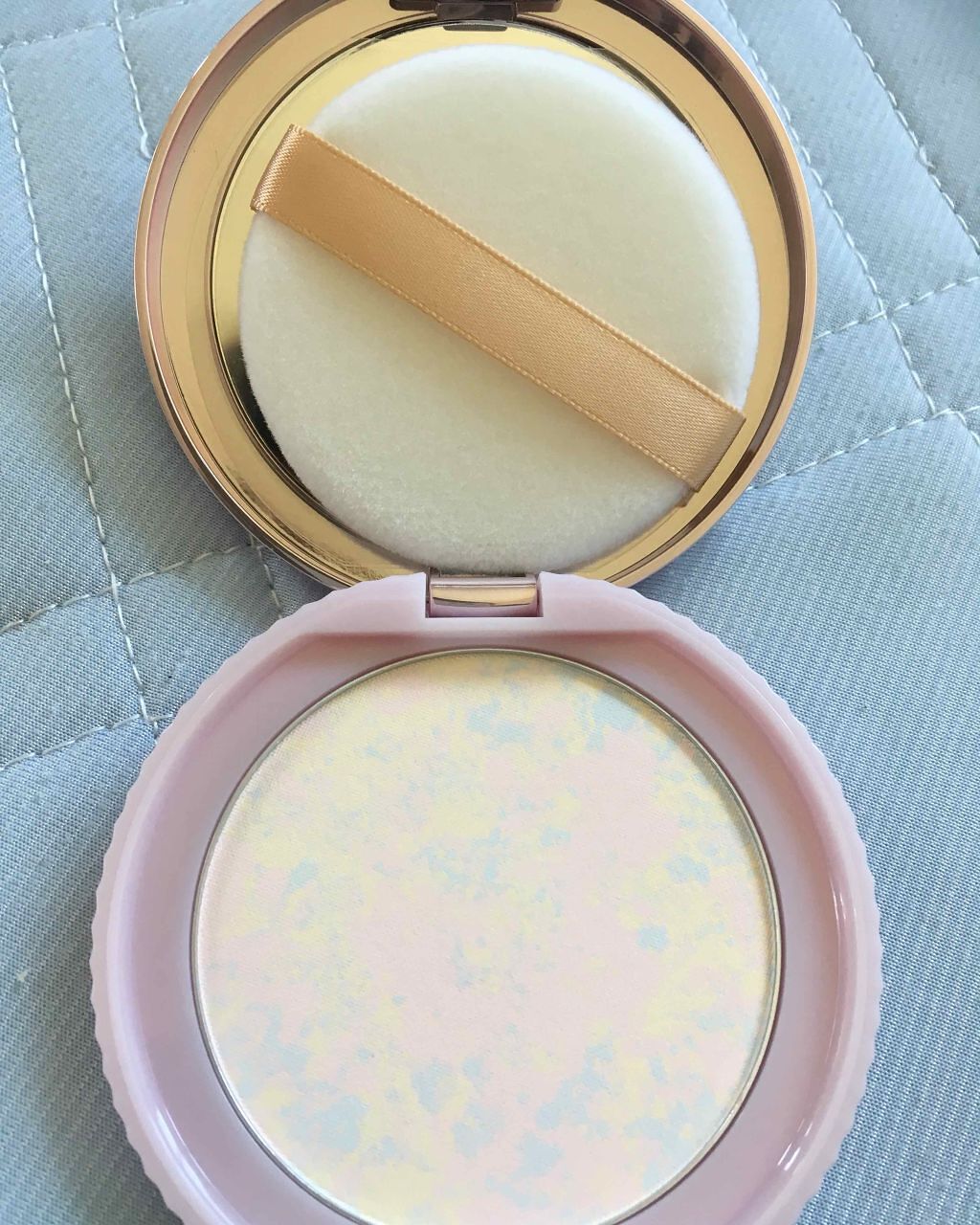 トランスペアレントフィニッシュパウダー/キャンメイク/プレストパウダーを使ったクチコミ（2枚目）