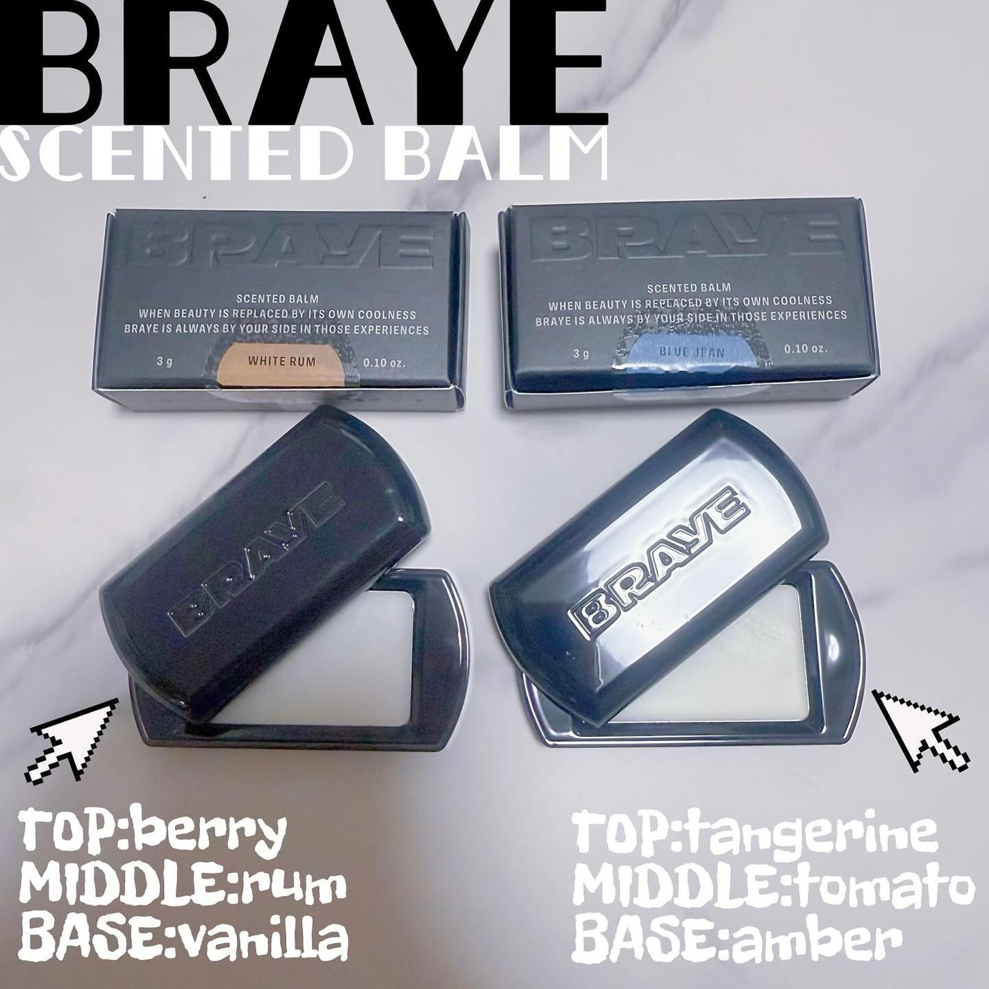 SCENTED BALM/BRAYE/練り香水を使ったクチコミ(2枚目)