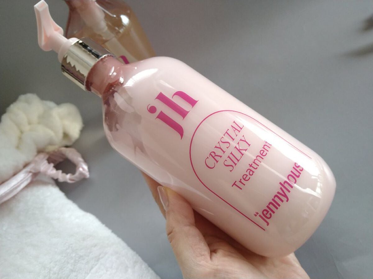 クリスタル シルキー シャンプー/トリートメント<サラサラ>/jenny house/シャンプー・コンディショナーを使ったクチコミ(4枚目)
