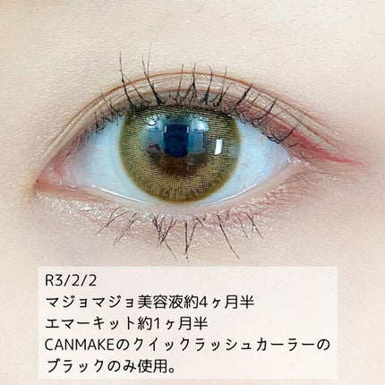 ラッシュエキスパンダー ロングロングロング/MAJOLICA MAJORCA/マスカラを使ったクチコミ(3枚目)