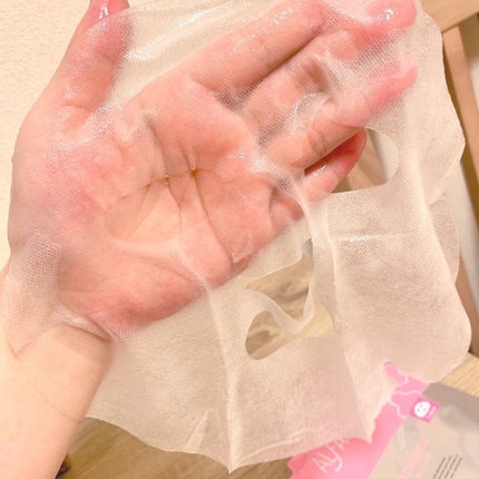 ピュアブラック アクアモイスチャー シートマスク/ALFACE+/シートマスク・パックを使ったクチコミ(7枚目)