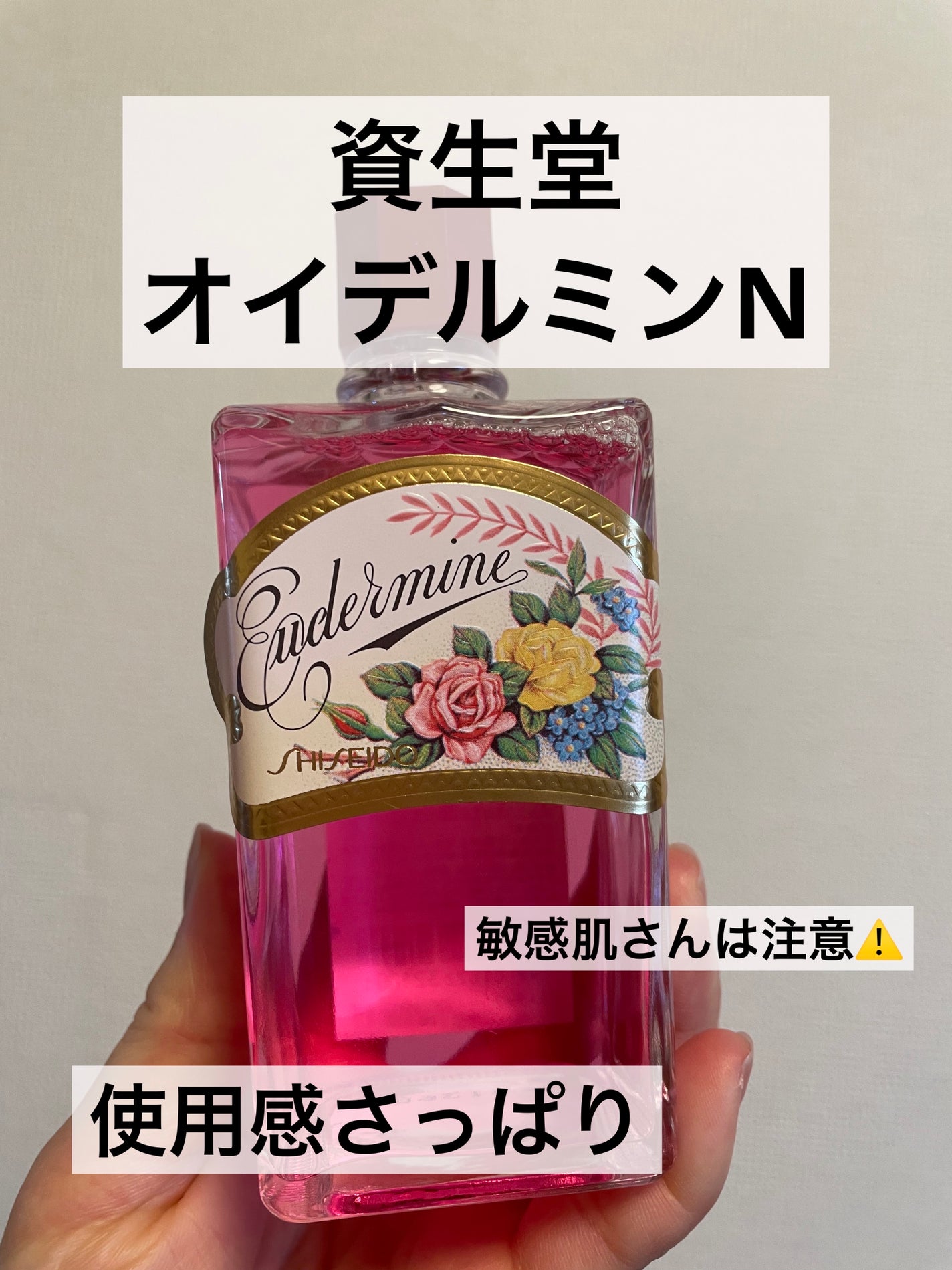 オイデルミン(N)/SHISEIDO/化粧水を使ったクチコミ(1枚目)