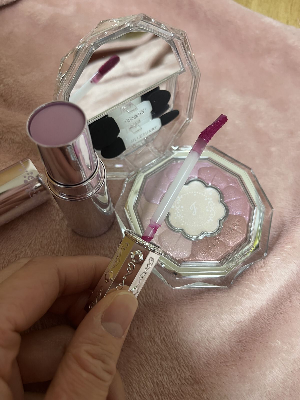 ジルスチュアート タイムレスグロウ ルージュティント/JILL STUART/リップティントを使ったクチコミ（3枚目）