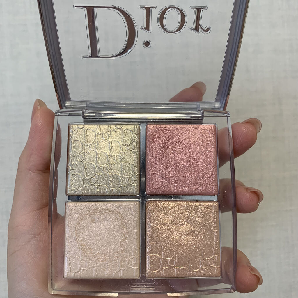 ディオール バックステージ フェイス グロウ パレット/Dior/ハイライトを使ったクチコミ（3枚目）