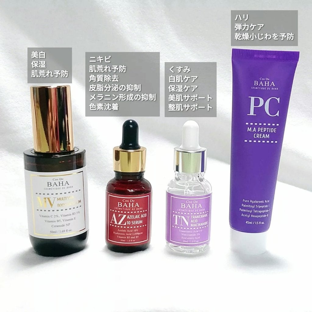 AZアゼライン酸10セラム/コスデバハ/美容液を使ったクチコミ(2枚目)