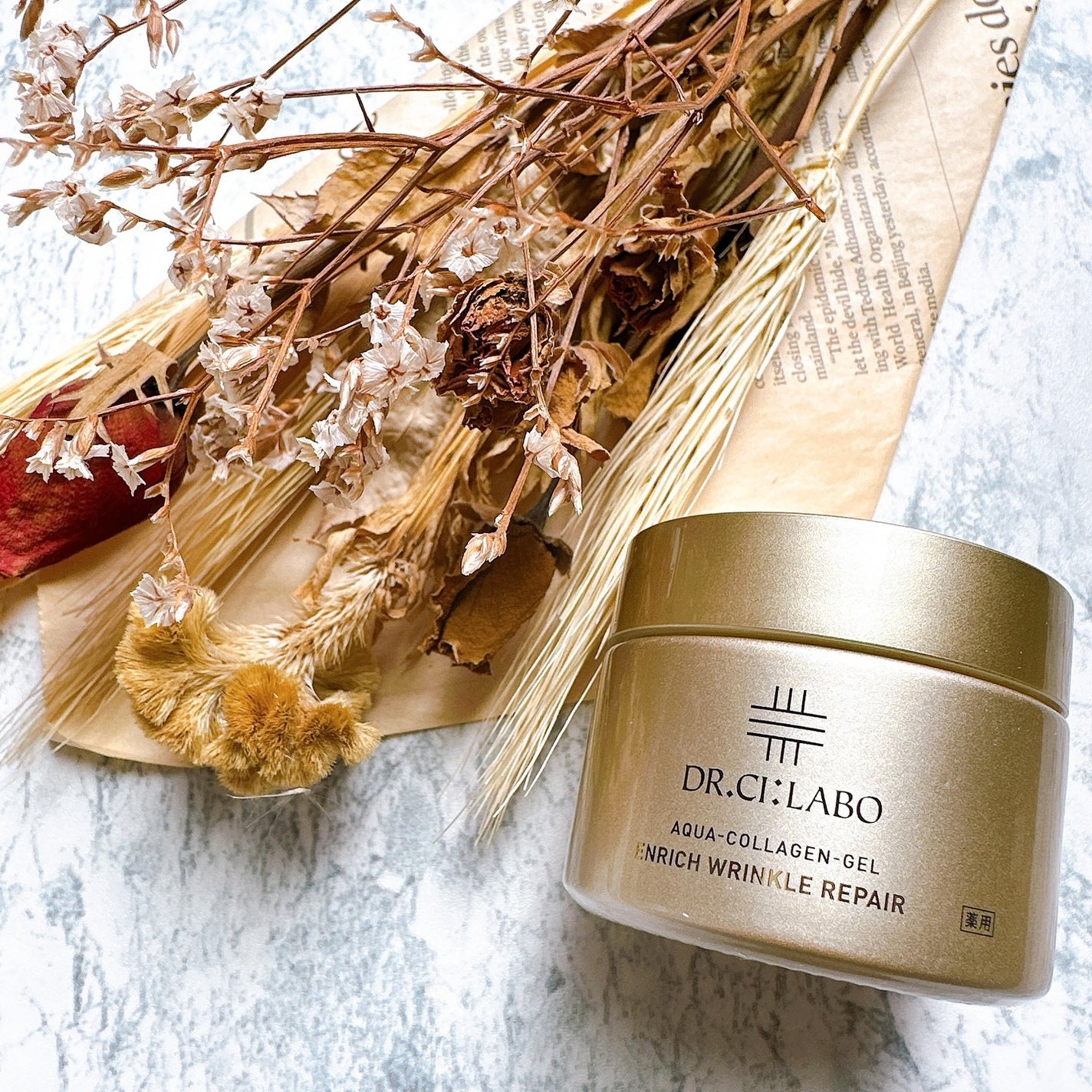 薬用アクアコラーゲンゲル エンリッチリンクルリペア/ドクターシーラボⓇ/フェイスクリームを使ったクチコミ(6枚目)