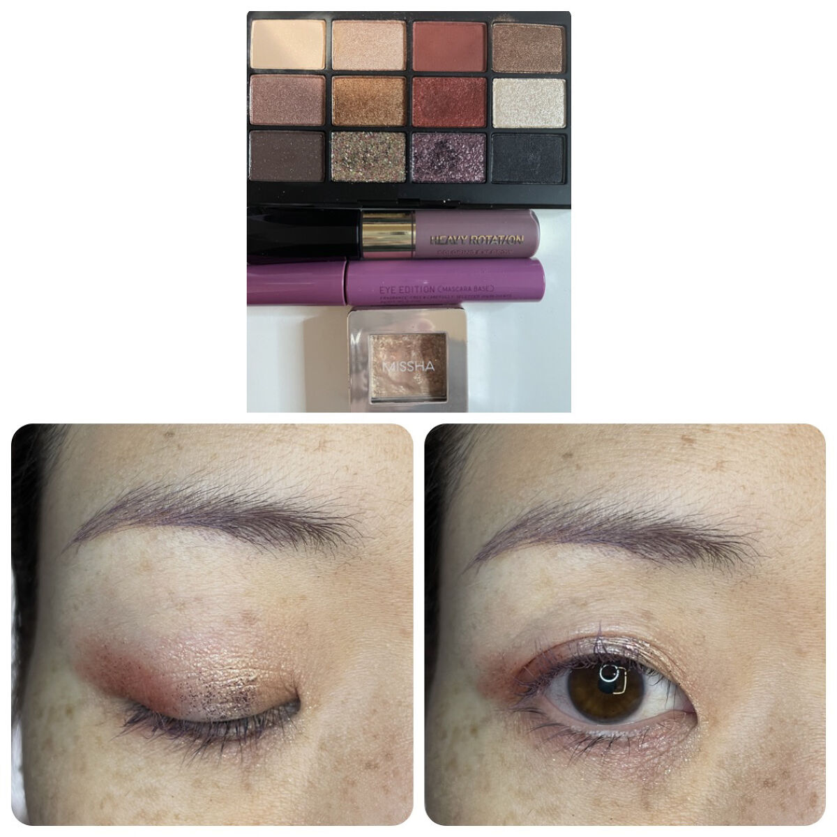 インフェルノ アイシャドーパレット/NARS/アイシャドウパレットを使ったクチコミ（1枚目）