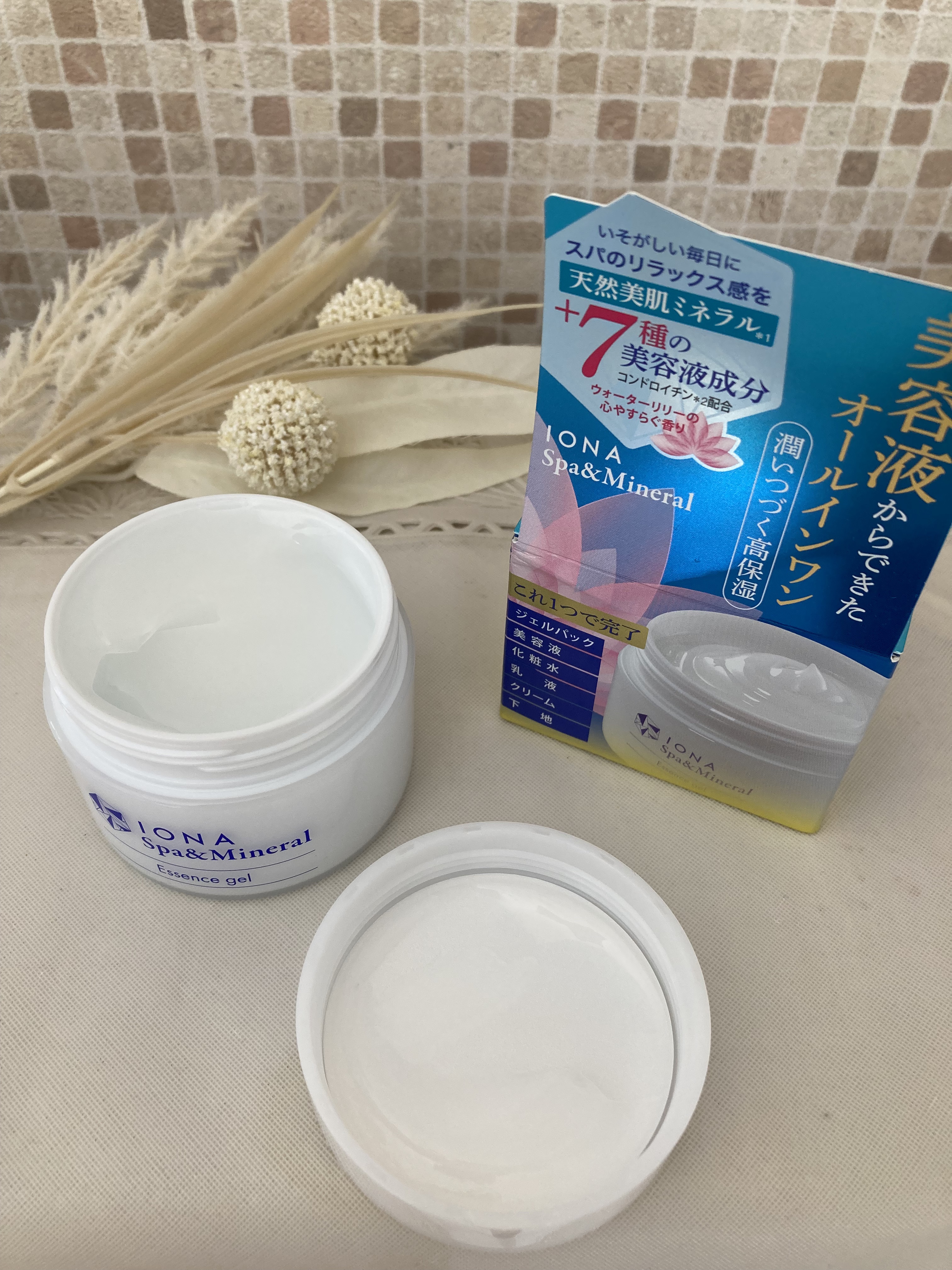 スパ＆ミネラル エッセンス ジェル/IONA/フェイスクリームを使ったクチコミ（2枚目）