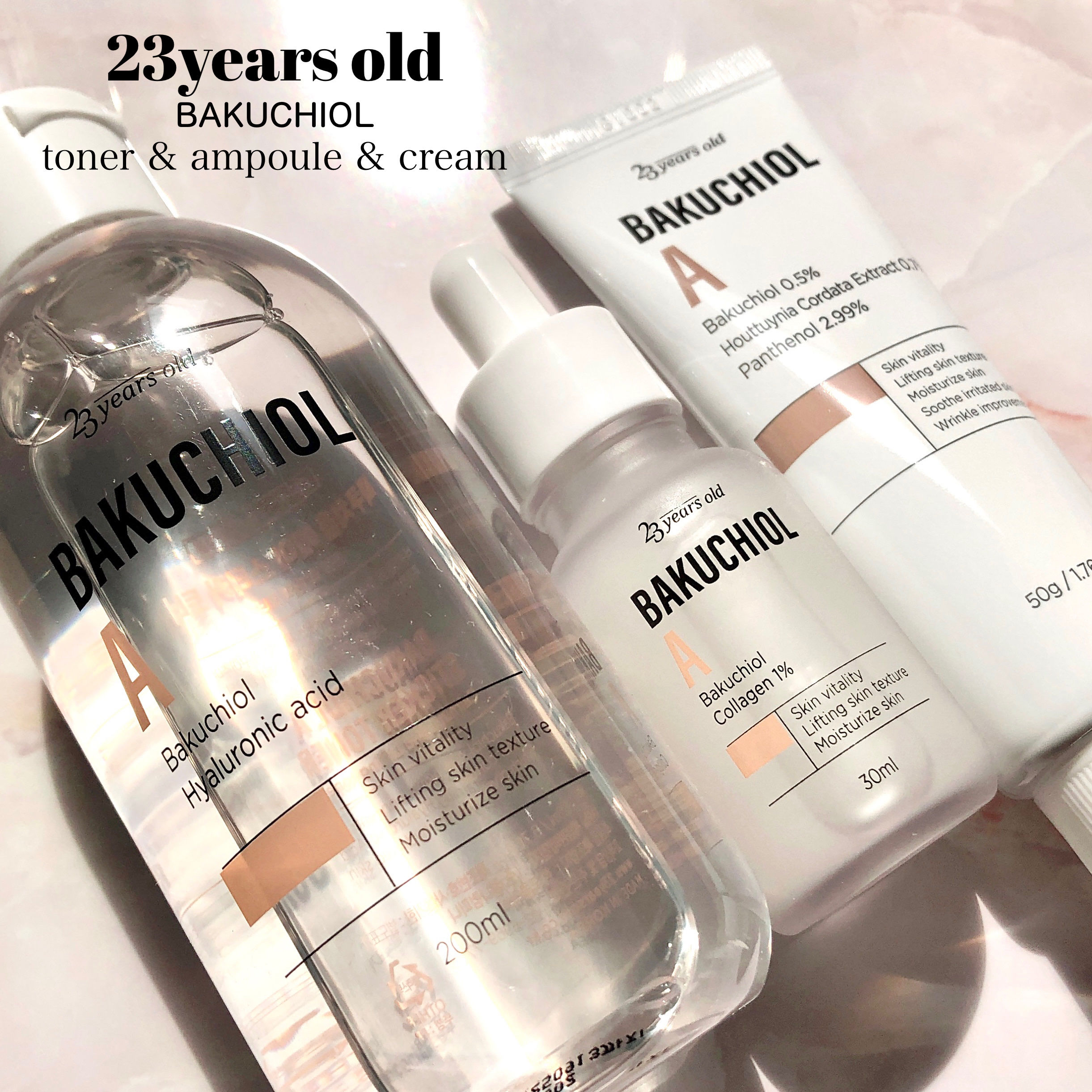 バクチオールAステッカートナー/23years old/化粧水を使ったクチコミ（2枚目）