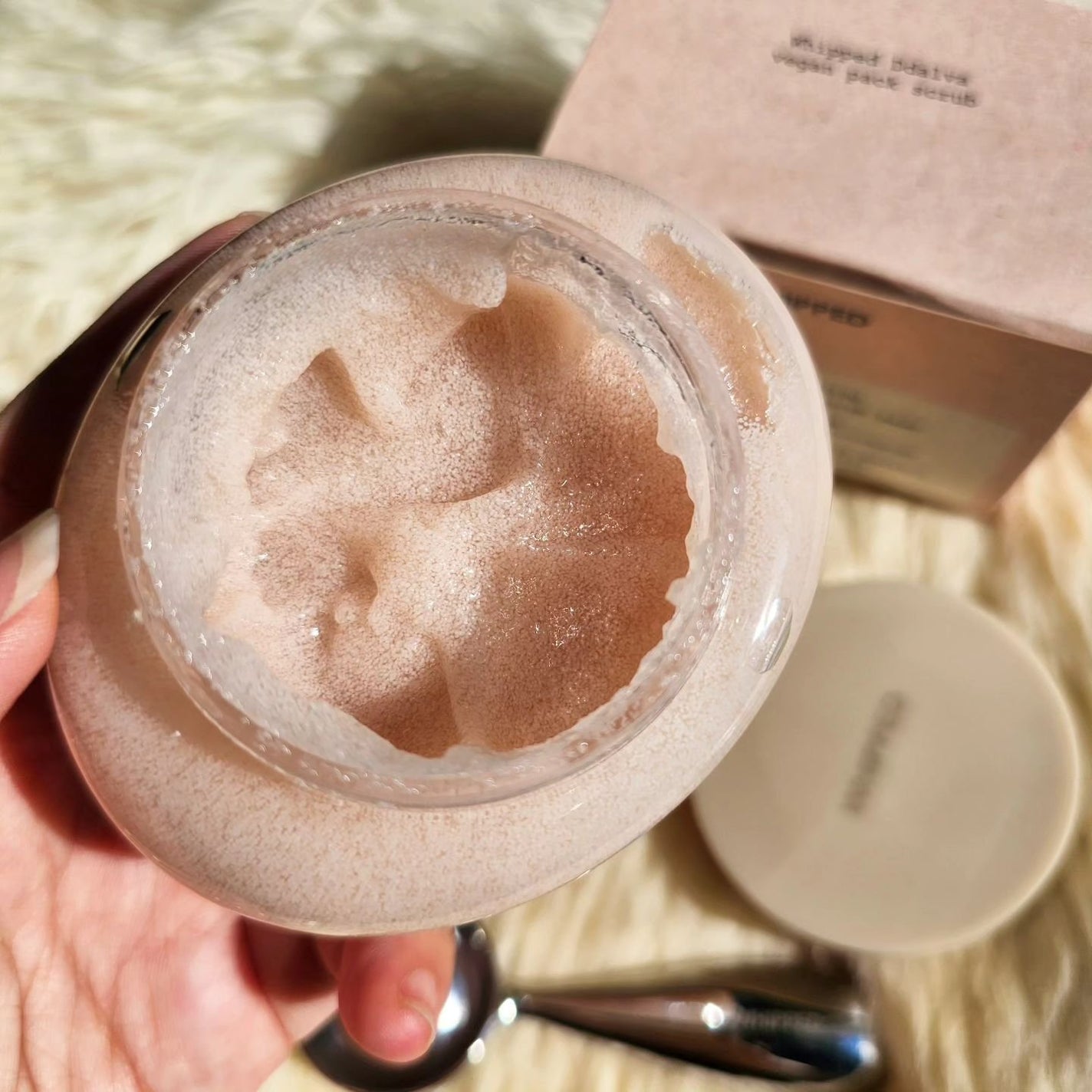 ヴィーガンパッククレンザー/WHIPPED/洗顔フォームを使ったクチコミ(4枚目)