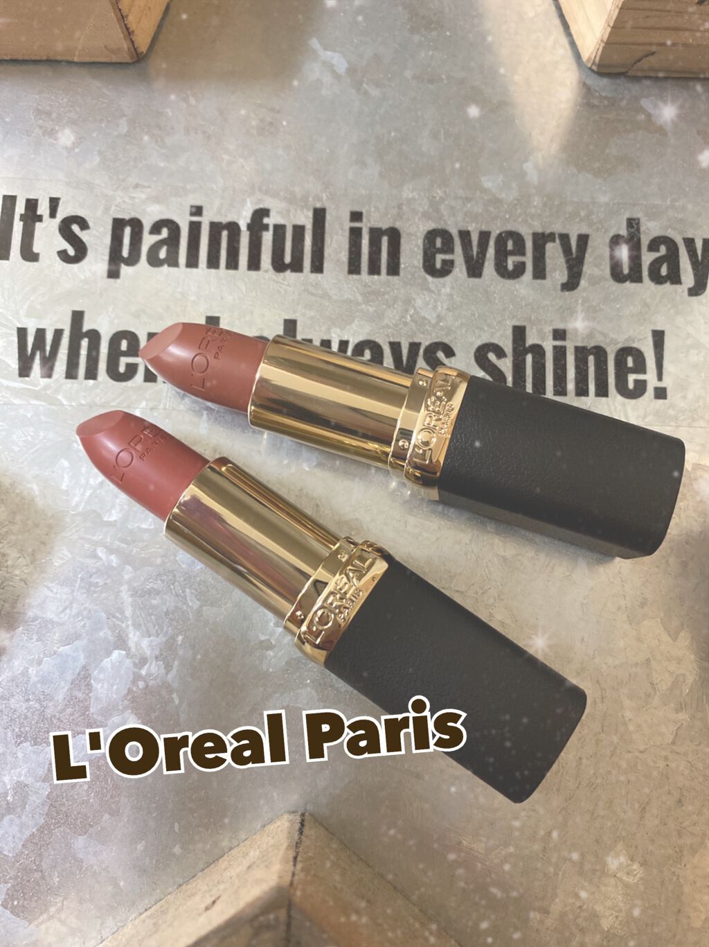 カラーリッシュモイストマットN/ロレアル パリ/口紅を使ったクチコミ(1枚目)