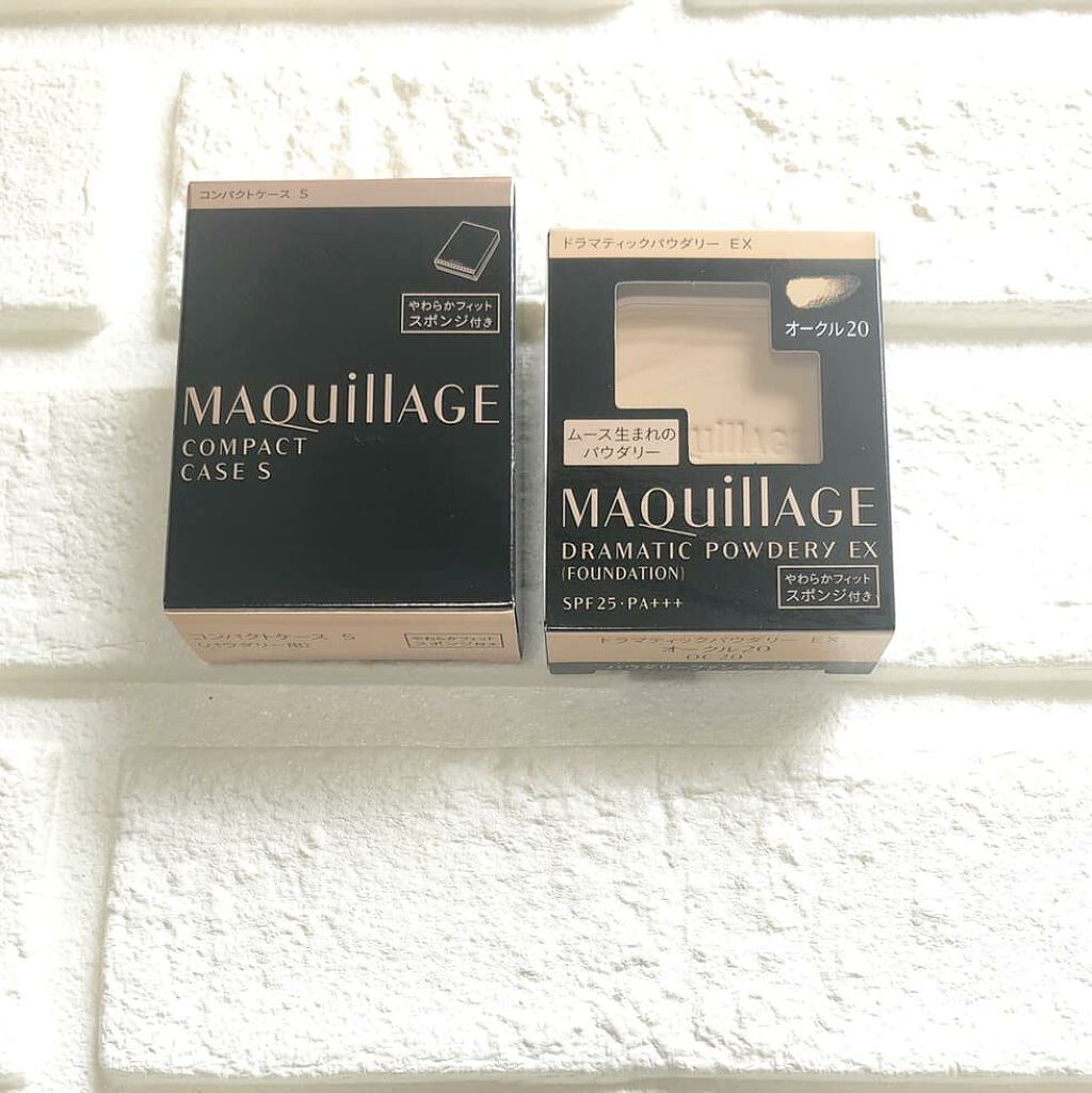ドラマティックパウダリー EX/マキアージュ/パウダーファンデーションを使ったクチコミ(2枚目)