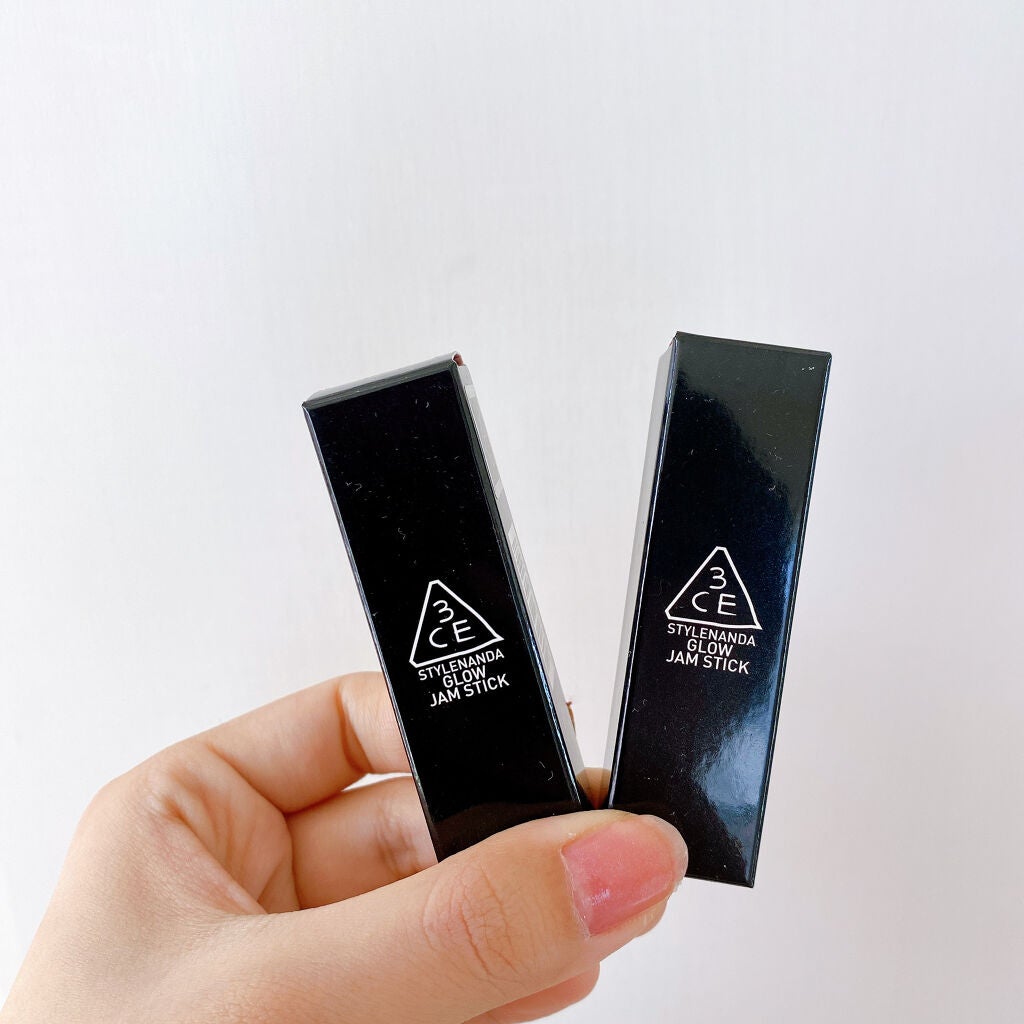 GLOW JAM STICK/3CE/口紅を使ったクチコミ(4枚目)