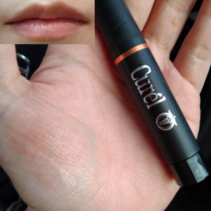 リップケア クリーム（美発色シリーズ） 美発色ベージュ/キュレル/リップクリームを使ったクチコミ（1枚目）