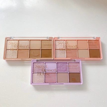 ビーマイスウィートデザートハウスパレット/Milk Touch/アイシャドウパレットを使ったクチコミ(1枚目)