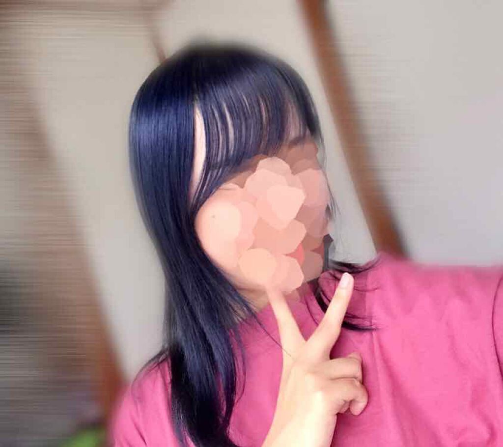 メイクアップカラー ネイビーブルー/ビューティーン/ヘアカラーを使ったクチコミ（1枚目）